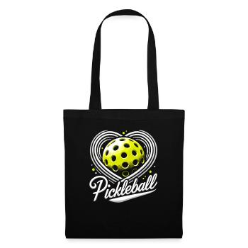 Pickleball, j’adore le pickleball - Sac en tissu - noir - Devant
