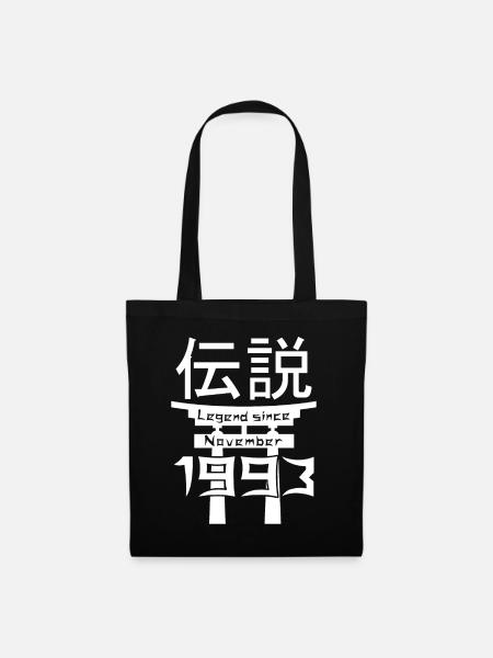 Legend since November 1993 Birthday Gift - Tote Bag - black