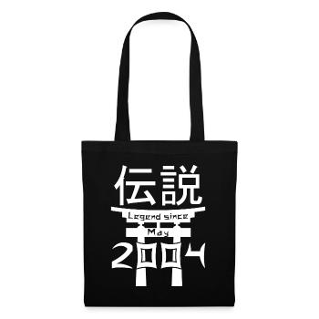 Legend since May 2004 Birthday Gift - Tote Bag - black - Front