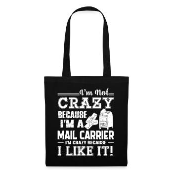 Mail Carrier Love Being A Mail Carrier - Tote Bag - black - Front