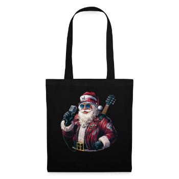 Weihnachtsmann Santa Claus Christmas Weihnachten - Tote Bag - black - Front