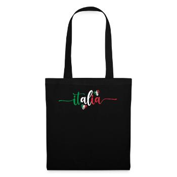 Italia - Sac en tissu - noir - Devant