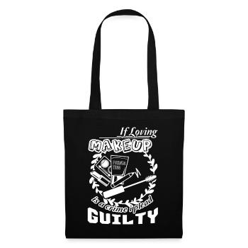 Makeup Artist If Loving Makeup Is Crime - Tote Bag - black - Front