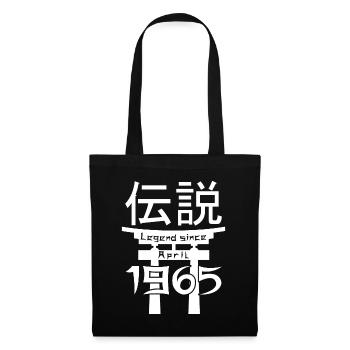 Legend since April 1965 Birthday Gift - Tote Bag - black - Front