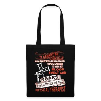 Forever Title Physical Therapist - Tote Bag - black - Front