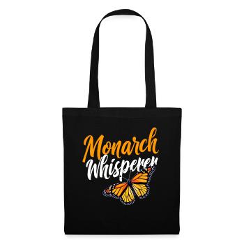 Butterfly, Monarch Whisperer, Entomologist - Tote Bag - black - Front