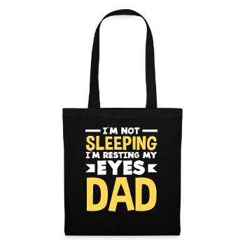 I don't sleep, I rest my eyes dad - Tote Bag - black - Front