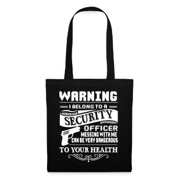 Security Officer I Belong To Security Officer - Tote Bag - black - Front