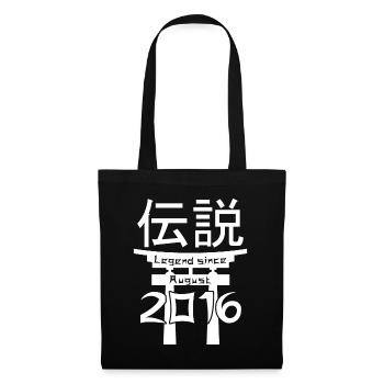 Legend since August 2016 Birthday Gift - Tote Bag - black - Front