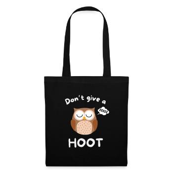 Funny Owl Sleep Pun Humor - Tote Bag - black - Front