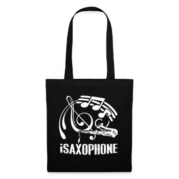 Saxophone Funny Saxophone - Tote Bag - black - Front