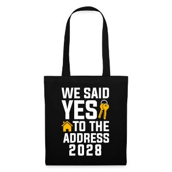 Nous avons dit à l’adresse 2028 - Sac en tissu - noir - Devant