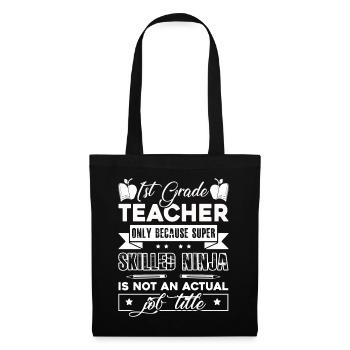 1st Grade Teacher 1st Grade Teacher Job Title - Tote Bag - black - Front