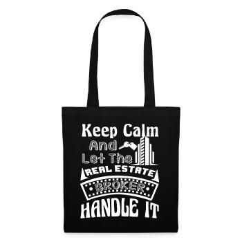 Let Real Estate Broker Handle It - Tote Bag - black - Front