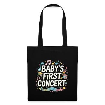Baby's First Concert 4 - Stoffbeutel - Schwarz - Vorne