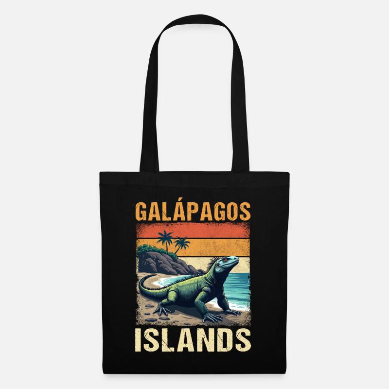 Galapagos Islands - Stoffbeutel - Schwarz