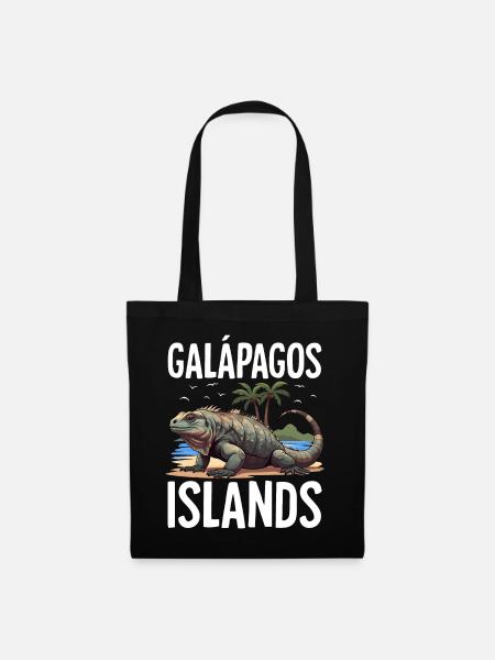 Galapagos Islands - Stoffbeutel - Schwarz