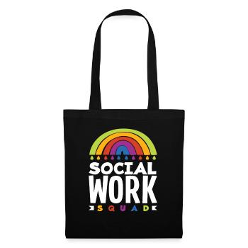 Social Work Team Rainbow - Tote Bag - black - Front