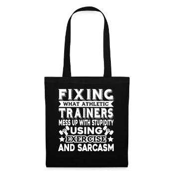 Athletic Trainer Proud Athletic Trainer - Tote Bag - black - Front