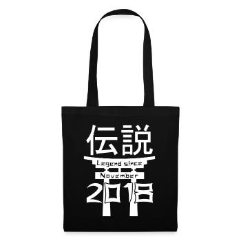 Legend since November 2018 Birthday Gift - Tote Bag - black - Front