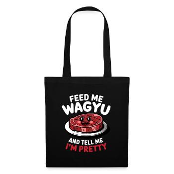 Wagyu Steak - Tote Bag - black - Front