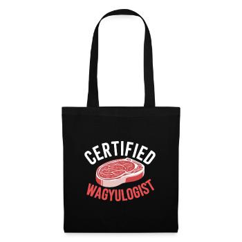 Wagyu Steak - Tote Bag - black - Front