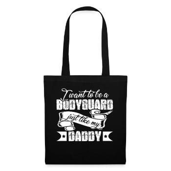 Bodyguard Want To Be A Bodyguard - Tote Bag - black - Front