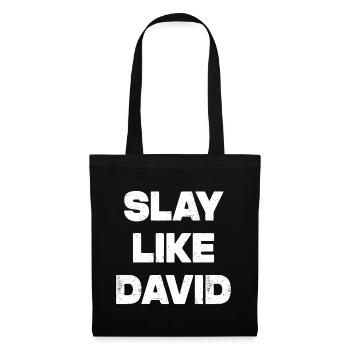 Slay Like David - Tote Bag - black - Front