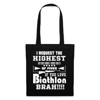 Biathlon Love Biathlon - Tote Bag - black - Front