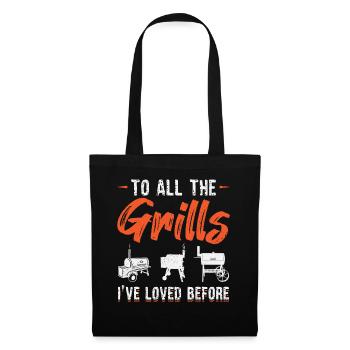 Pour tous les grillades que j’aimais avant - Sac en tissu - noir - Devant
