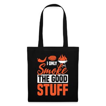 I only smoke the good BBQ humor grilling - Tote Bag - black - Front