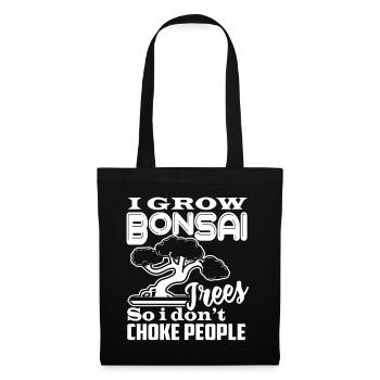 I Grow Bonsai Trees - Tote Bag - black - Front