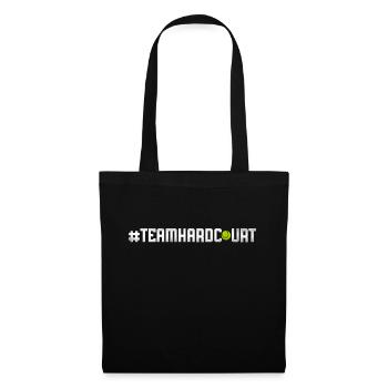Funny Tennis Player Racket - Tote Bag - black - Front