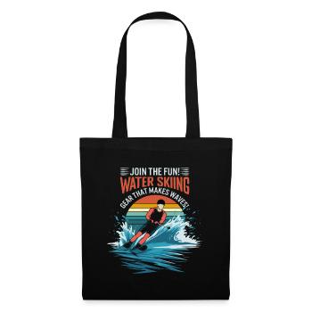 Join the fun! Water skiing gear that makes waves! - Tote Bag - black - Front