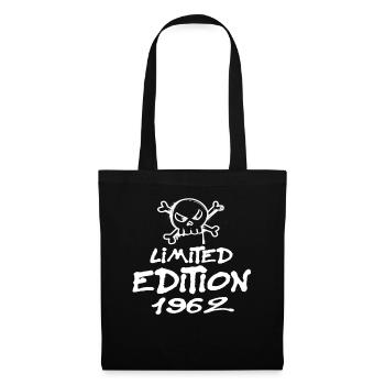Edition Limitée 1962 Anniversaire Né 1962 - Sac en tissu - noir - Devant