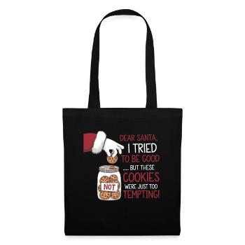 Christmas Time Cookies Gingerbread Baking - Tote Bag - black - Front