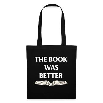Book Books Library Reading Literature Read Books - Tote Bag - black - Front