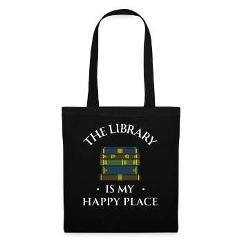Book Books Library Reading Literature Read Books - Tote Bag - black - Front