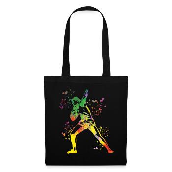 Lanceur de poids Colorsplash Lancer de poids - Sac en tissu - noir - Devant