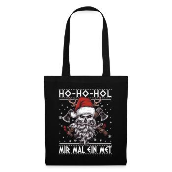 Ho Ho Let's get a mead - Tote Bag - black - Front
