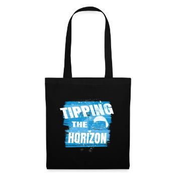 Tipping the Horizon – Paragliding Adventure - Stoffbeutel - Schwarz - Vorne