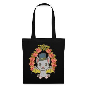 Halloween Bat Bats Kids Child - Tote Bag - black - Front