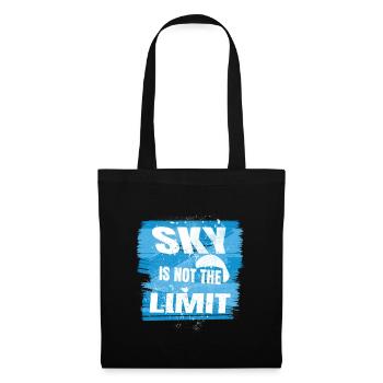 Sky Is Not the Limit – Paragliding Adventure - Tote Bag - black - Front