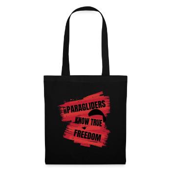 Only Paragliders Know True Freedom - Tote Bag - black - Front