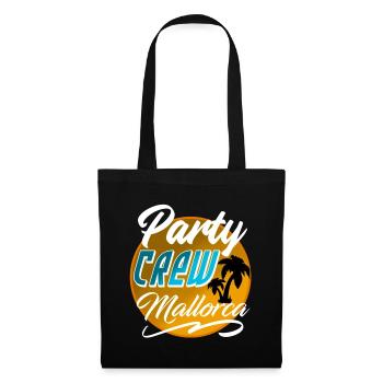 Party Crew Mallorca - Sac en tissu - noir - Devant