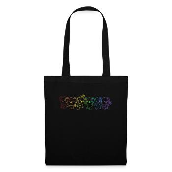 Koala LGBT Rainbow Koalabear Eucalyptus Lover - Tote Bag - black - Front