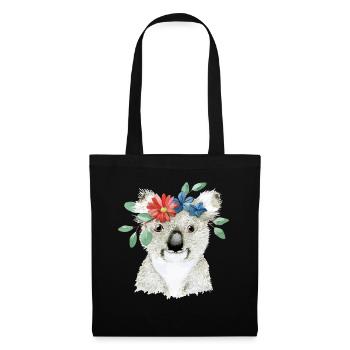 Koalabear Phascolarctos Cinereus Eucalyptus Lover - Tote Bag - black - Front