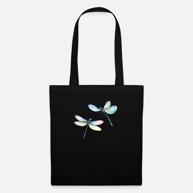 Libelle Duo Libelle Libellule Duo - Sac en tissu - noir
