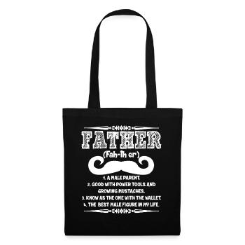 Father Good With Power Tools Father's day - Tote Bag - black - Front