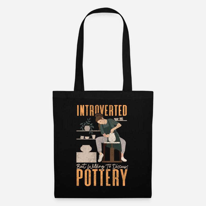 Pottery Ceramics Artist - Stoffbeutel - Schwarz